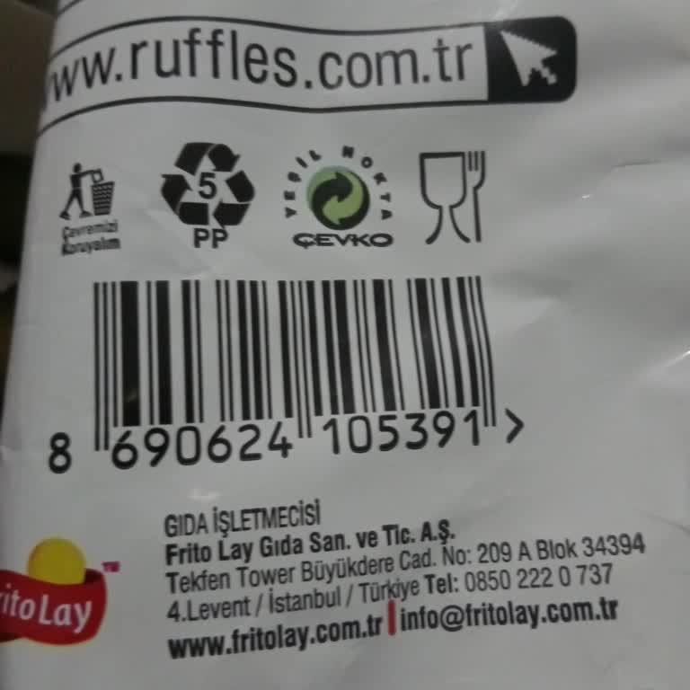 Ruffles Soğanlı Değişik Koku