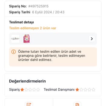 Migros Sanal Market Siparişim Teslim Edilmedi Ve İade Süreci Başlatıldı