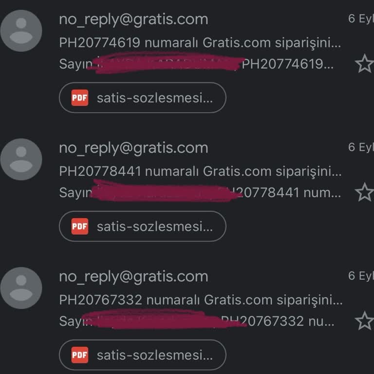Gratis Üye Olmadan Siparişi Göremiyorum