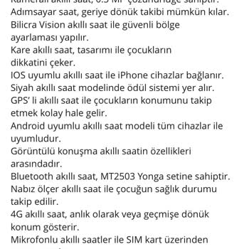 Bilicra Vision Akıllı Saat Aldatmaca!