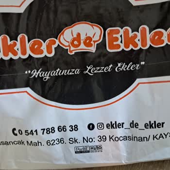 Ekler & Ekler Bayat Ve Bozuk Ürünler İle Kötü Deneyim