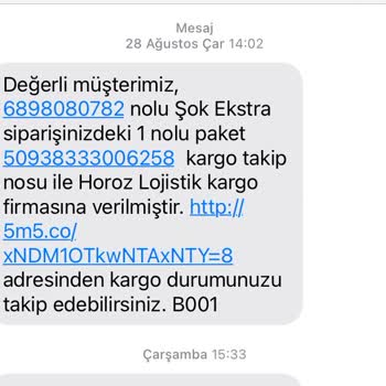 Şok Market Uygulamasında Sipariş Ve İade Sorunu