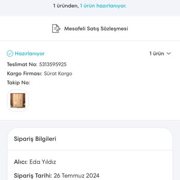 A101 İnternet Mağazasından Alınan Ürünün Teslim Edilmemesi Ve İlgisizlik