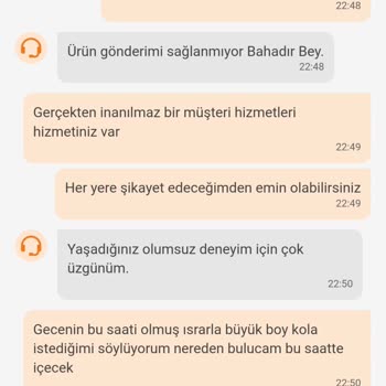 Trendyol Yemek Trendyol Müşteri Hizmetleri İlgisizliği