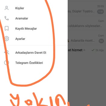 Telegram'da Yakındaki Kişiler Sekmesi Yok.