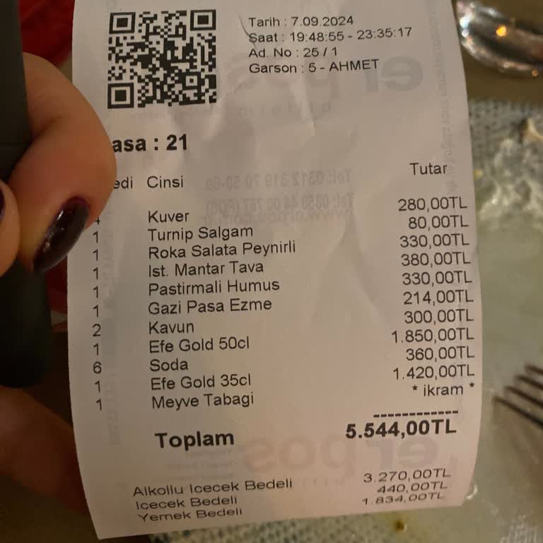 Karafaki Restaurant Yemeklerin Özensiz Hazırlanması