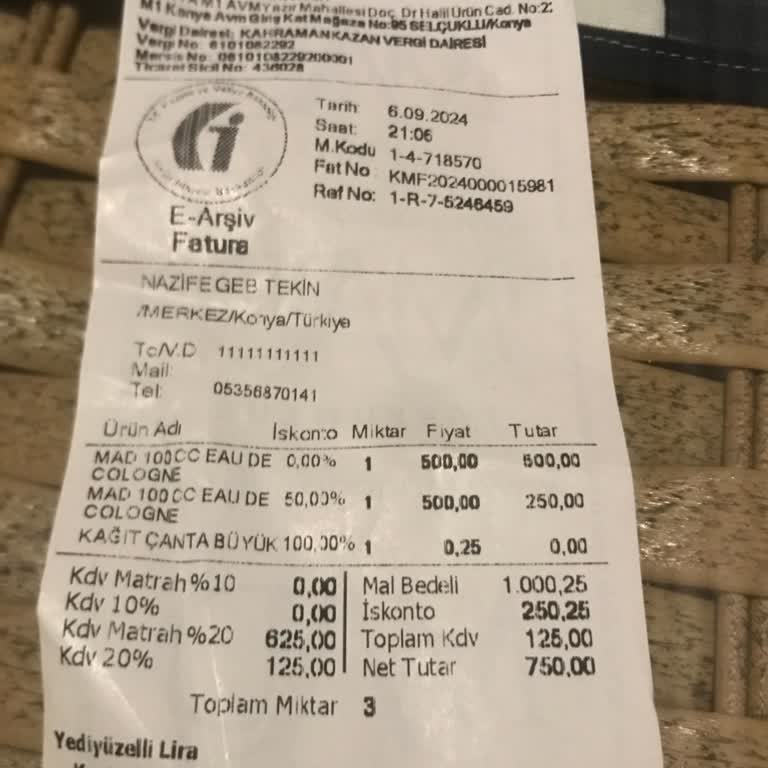 Mad Parfüm Değişim İade Sıkıntısı