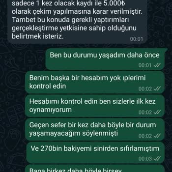 Tambet'te Yaşanan Anlamsız Sorunlar Ve Kayıplar