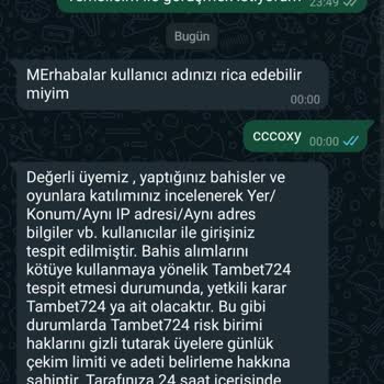 Tambet'te Yaşanan Anlamsız Sorunlar Ve Kayıplar