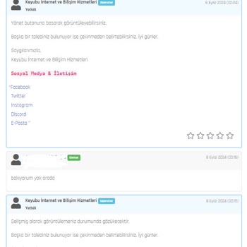 Keyubu Müşteri Hizmetleri Kalitesizliği