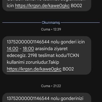 Kargom SENDE'deki Paketim Dağıtıma Çıkarılmadan İptal Edildi