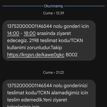 Kargom SENDE'deki Paketim Dağıtıma Çıkarılmadan İptal Edildi