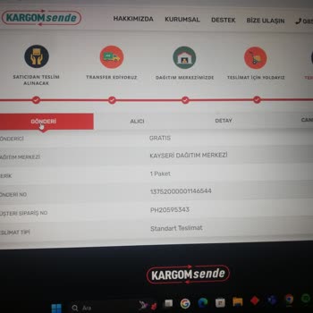 Kargom SENDE'deki Paketim Dağıtıma Çıkarılmadan İptal Edildi