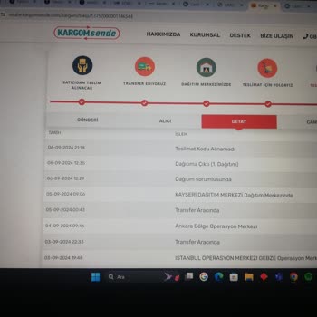 Kargom SENDE'deki Paketim Dağıtıma Çıkarılmadan İptal Edildi