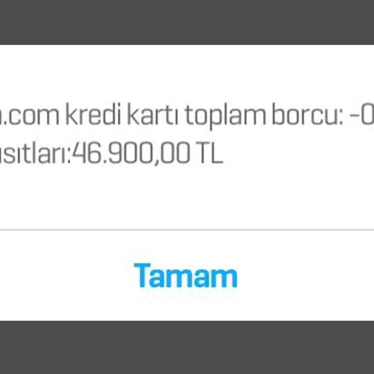 Enpara Borcu Ödenen Kartın Kullanıma Açılmaması!