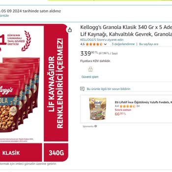 Kellogg's Yanıltıcı Ürün Başlığı Ve Eksik Hediye