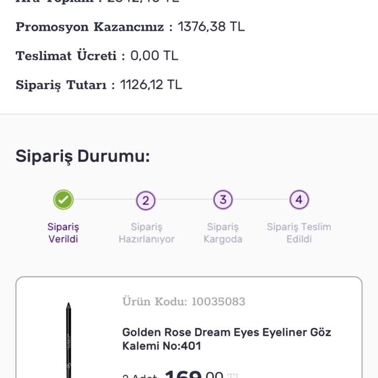 Gratis Kargo Süreci Sorunu