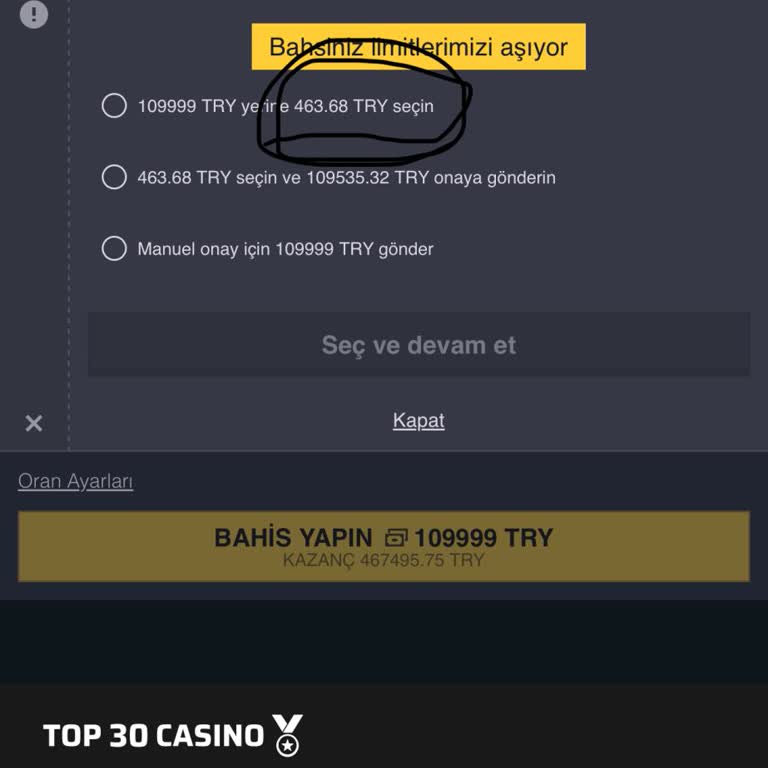 Holiganbet'te Limit Problemi!