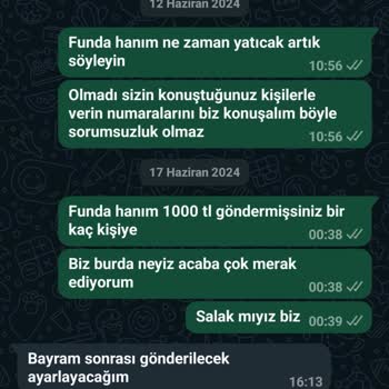 Ender Çikolata Paramın Tarafıma Aktarılmasını Talep Ediyorum.