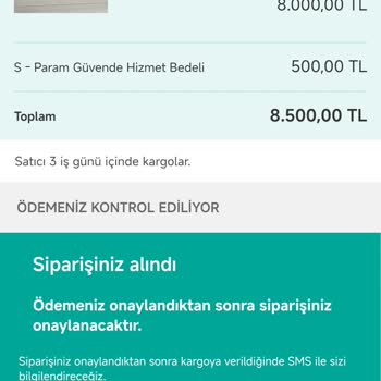 Sahibinden WhatsApp Üzerinden Ürünün Alışverişi Ve Para İadesi