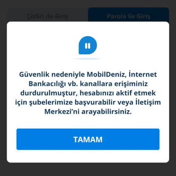 Denizbank Bybit Şahıs Ödemesi Banka Blokesi