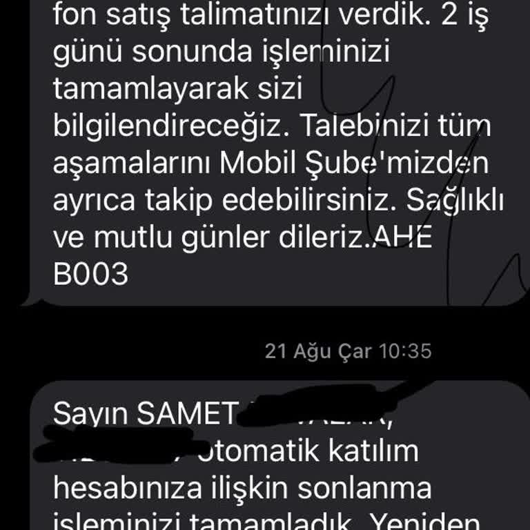 Besimi İptal Ettim Ama Param Yatmadı