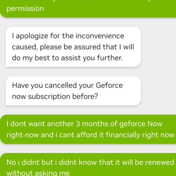 Geforce Now İstek Dışı Abonelik Yenileme