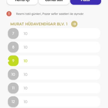 BURULAŞ 43a Saatinde Gelmedi