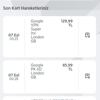 Google Play Google İzinsiz Para Çekimi
