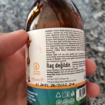 Argivit Şurupta Köpürerek Taşma