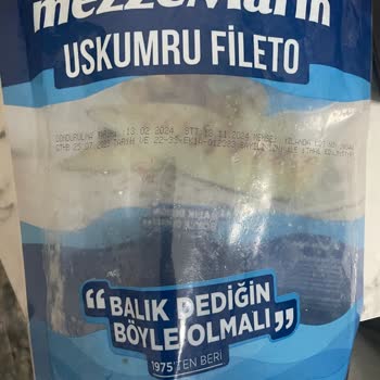 A101'den Alınan Mezzemarin Balıkta Kurt Çıktı