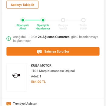 Trendyol İlgisizliği Çözüm Yok