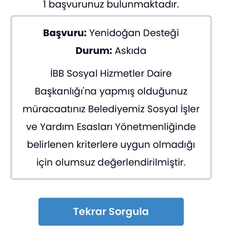 İstanbul Büyükşehir Belediyesi Yenidoğan Destek Paketini Askıya Almışlar Dayanakları Neyse Artık