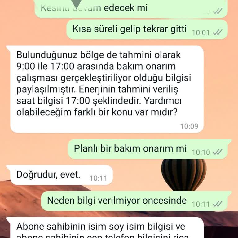 SEDAŞ Bilgi Verilmeden! Gün Boyu Sürecek Bakım Çalışması/elektrik Kesintisi
