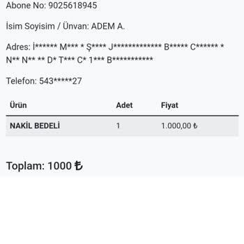 Sahilnet Netman Haksız Alınan Ücretler