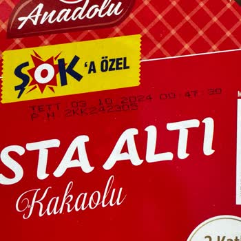 Şok Market Tarih İle Oynama Küflü Ürün