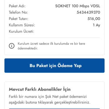 Şok Net Fatura Konusunda Mağdur Ediyor