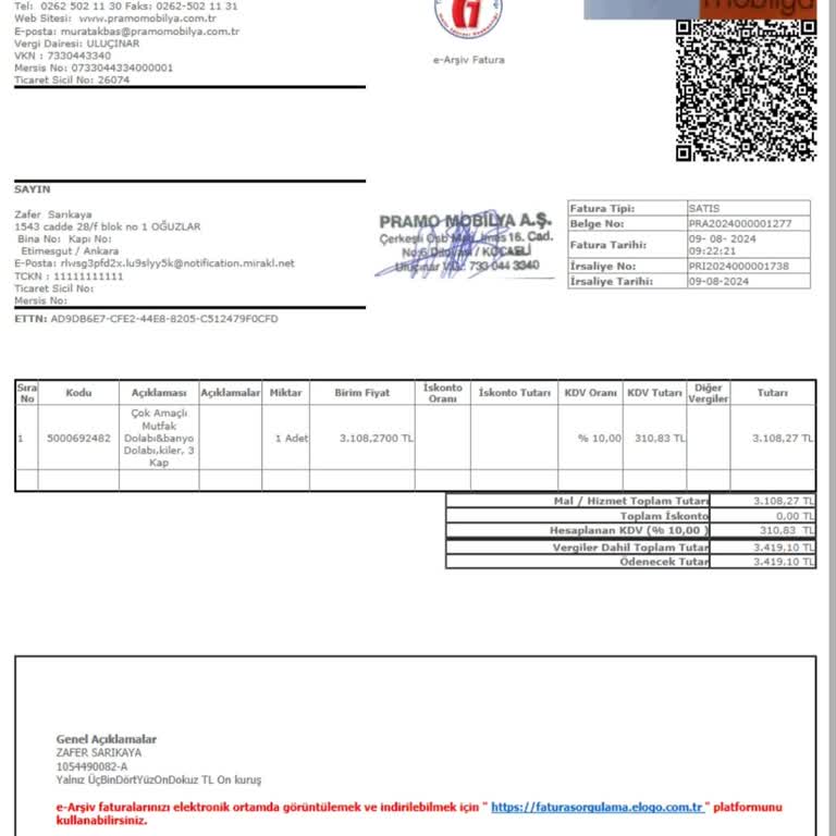 Koçtaş Ürün Teslim Edilmedi