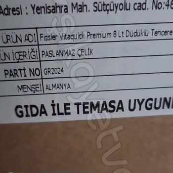 A101 Fissler Vitaquick Premium Yerine Alt Ürün Gönderiyor!