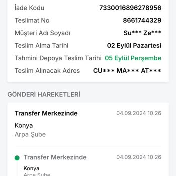 Trendyolmilla Trendyol'da İade Ve Ürün Sorunları Yaşadım
