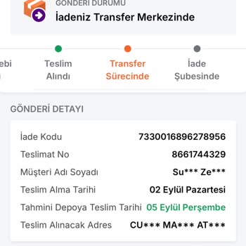 Trendyolmilla Trendyol'da İade Ve Ürün Sorunları Yaşadım