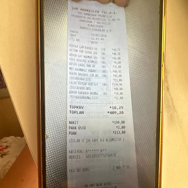 Şok Marketler Şok Markete Kart Bakiyesini Sürekli Yanlış Söylüyorlar