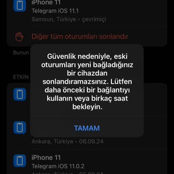 Telegram Hesap Güvenliği Sorunu Ve Cihaz Fazlalığı
