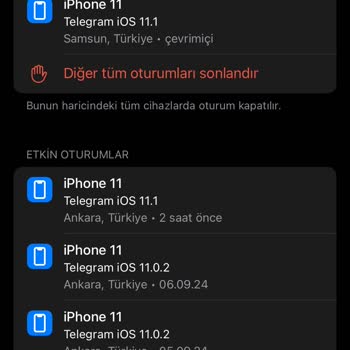 Telegram Hesap Güvenliği Sorunu Ve Cihaz Fazlalığı