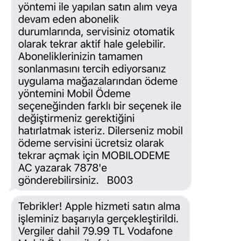 Vodafone Mobil Ödeme Güvenlik Açığı ve İade Talebi