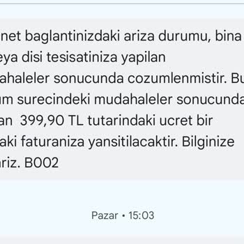 Millenicom Büyük Haksızlık Yapıyor 400 TL Haksız Olarak Arıza Bedeli😡