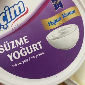 İçim Süt ve Süt Ürünleri Bozulmuş Süzme Yoğurt