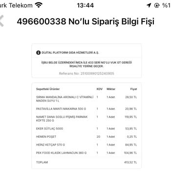 Migros Fazla Para Çekimi