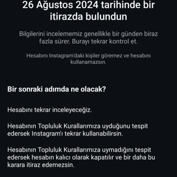Instagram Hesabım Açılmıyor