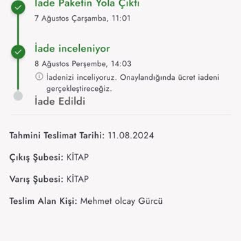 Boyner İnternet Alışverişi İade Sorunu!